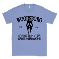 Colony Blue woodsboro horror film club scream Classic Tee - linhVisuals