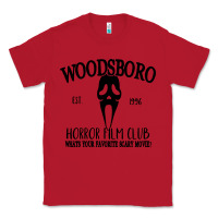 Red woodsboro horror film club scream Classic Tee - linhVisuals