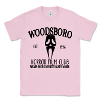 Bubblegum Pink woodsboro horror film club scream Classic Tee - linhVisuals