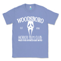 Colony Blue woodsboro horror film club scream Classic Tee - linhVisuals