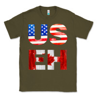 Army Green america canada Classic Tee - linhVisuals