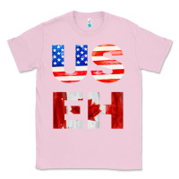 Bubblegum Pink america canada Classic Tee - linhVisuals