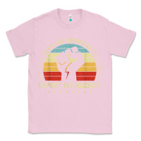 Bubblegum Pink keep the immigrants deport the racists Classic Tee - linhVisuals