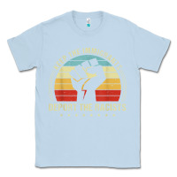 Dusty Blue keep the immigrants deport the racists Classic Tee - linhVisuals