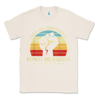 Natural keep the immigrants deport the racists Classic Tee - linhVisuals