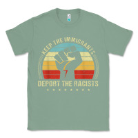 Keep The Immigrants Deport The Racists Classic Tee | Teevron