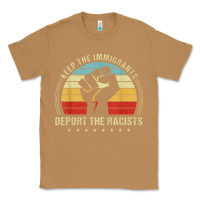 Toasted Coconut keep the immigrants deport the racists Classic Tee - linhVisuals