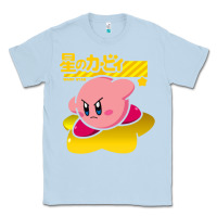 Dusty Blue kirby Classic Tee - linhVisuals
