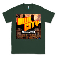 Sports Green Owl City Adam Young Classic Tee - linhVisuals
