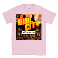 Bubblegum Pink Owl City Adam Young Classic Tee - linhVisuals