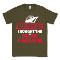 Army Green cruise drinking package t shirt Classic Tee - linhVisuals