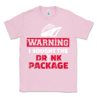 Bubblegum Pink cruise drinking package t shirt Classic Tee - linhVisuals