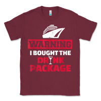 Burgundy cruise drinking package t shirt Classic Tee - linhVisuals