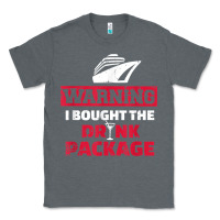 Charcoal Heather cruise drinking package t shirt Classic Tee - linhVisuals