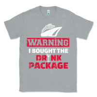Heather Grey cruise drinking package t shirt Classic Tee - linhVisuals