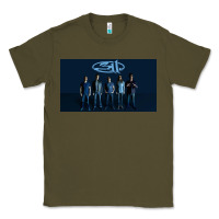 Army Green 311 megow Classic Tee - linhVisuals