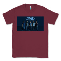 Burgundy 311 megow Classic Tee - linhVisuals