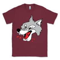 Burgundy sudbury wolves Classic Tee - linhVisuals