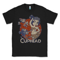 Black cuphead cala maria airplane attack t shirt Classic Tee - linhVisuals