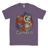 Lavender cuphead cala maria airplane attack t shirt Classic Tee - linhVisuals