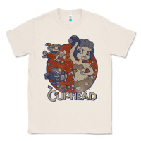 Natural cuphead cala maria airplane attack t shirt Classic Tee - linhVisuals