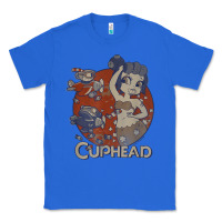True Royal cuphead cala maria airplane attack t shirt Classic Tee - linhVisuals