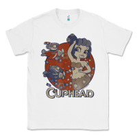 White cuphead cala maria airplane attack t shirt Classic Tee - linhVisuals
