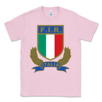 Bubblegum Pink italian rugby federation Classic Tee - linhVisuals