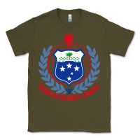 Army Green samoa rugby Classic Tee - linhVisuals
