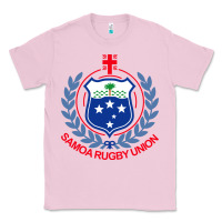 Bubblegum Pink samoa rugby Classic Tee - linhVisuals