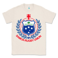 Natural samoa rugby Classic Tee - linhVisuals