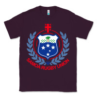 Plum samoa rugby Classic Tee - linhVisuals