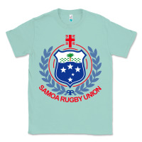 Seafoam samoa rugby Classic Tee - linhVisuals