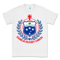 White samoa rugby Classic Tee - linhVisuals