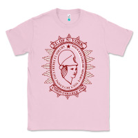 Bubblegum Pink Union College Classic Tee - linhVisuals