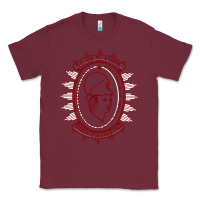 Burgundy Union College Classic Tee - linhVisuals