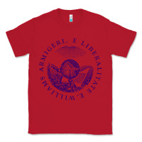 Red Williams College Classic Tee - linhVisuals