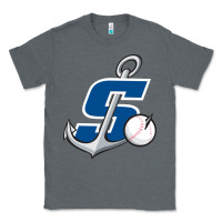 Charcoal Heather stockton ports baseball Classic Tee - linhVisuals