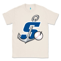 Natural stockton ports baseball Classic Tee - linhVisuals