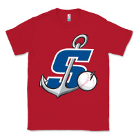 Red stockton ports baseball Classic Tee - linhVisuals
