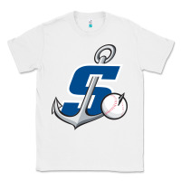 White stockton ports baseball Classic Tee - linhVisuals