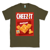 Army Green cheez it original box front sweatshirt Classic Tee - linhVisuals