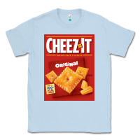 Dusty Blue cheez it original box front sweatshirt Classic Tee - linhVisuals