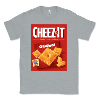 Heather Grey cheez it original box front sweatshirt Classic Tee - linhVisuals