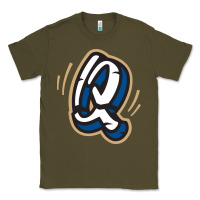 Army Green rancho cucamonga quakes Classic Tee - linhVisuals