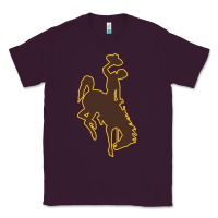 Plum wyoming athletics Classic Tee - linhVisuals