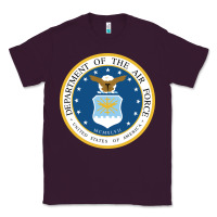 Plum department of the air force Classic Tee - linhVisuals