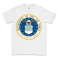 White department of the air force Classic Tee - linhVisuals