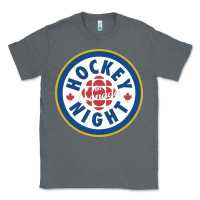 Charcoal Heather hockey night in canada 1 Classic Tee - linhVisuals