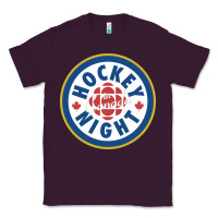 Plum hockey night in canada 1 Classic Tee - linhVisuals